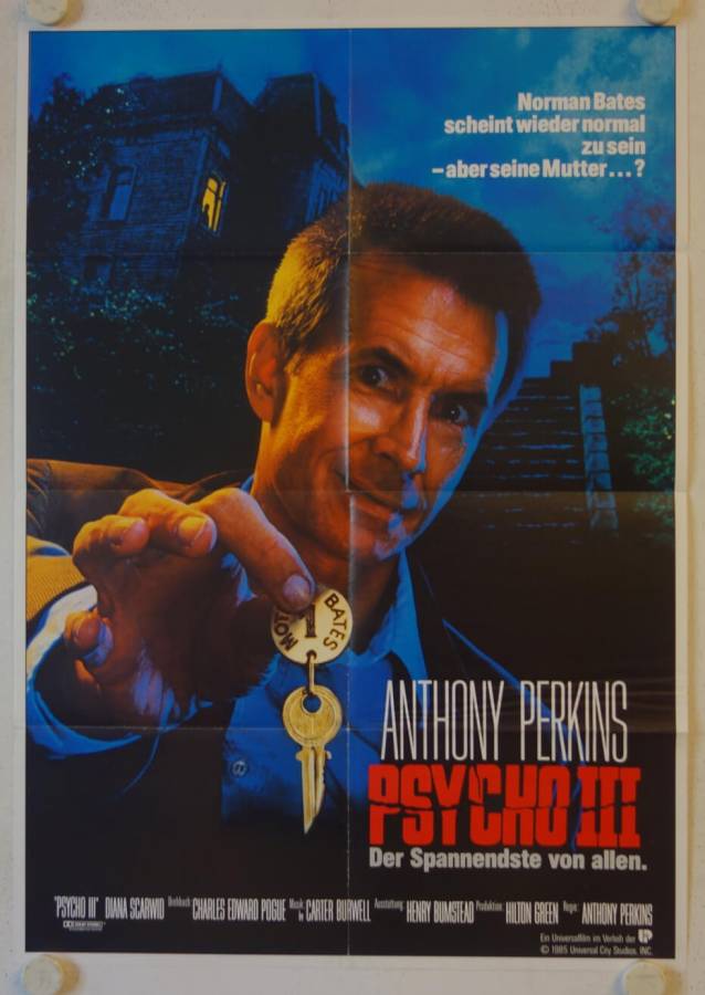 Psycho 3 original release german movie poster